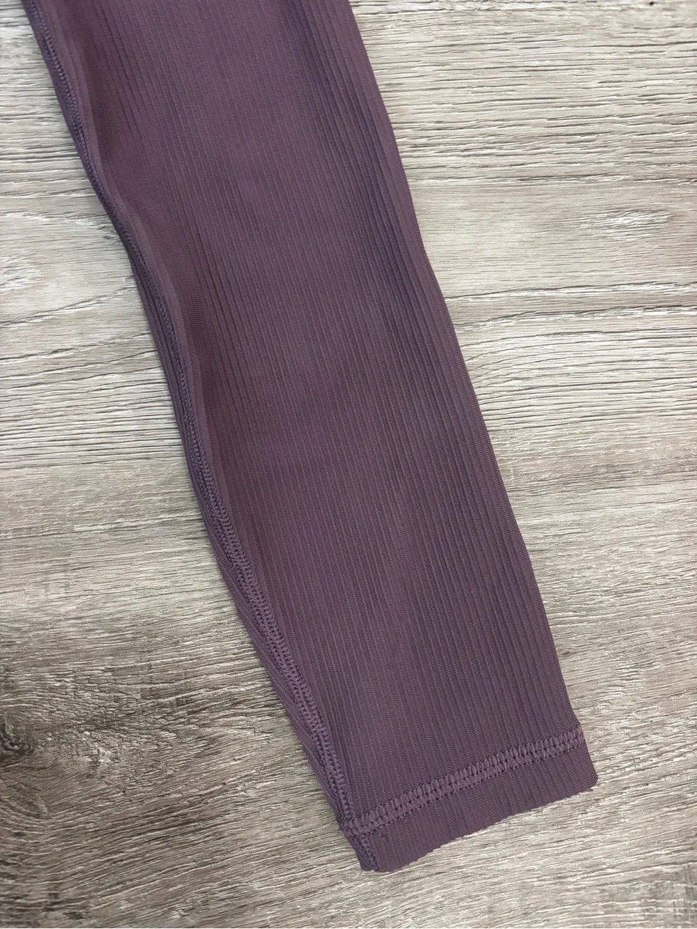 Athleta Elation Rib Tight High-Waist Leggings in purple - Picture 4 of 5
